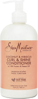 Shea Moisture Coconut, Hibiscus Curl and Shine Conditioner for Unisex - 13oz, 384ml