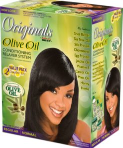 Olive Oil Relaxer Kit (Regular)