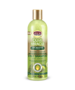African Pride Olive Miracle 2 in 1 Shampoo & Conditioner  355ml