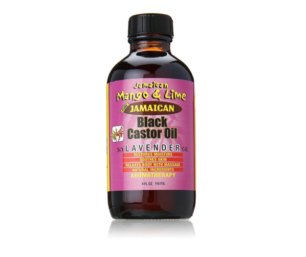 Jamaican Mango & Lime Black Caster Oil Lavender 4oz 118ml
