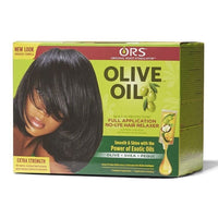 OLIVE OIL BUILT-IN PROTECTION FULL APPLICATION NO-LYE HAIR RELAXER EXTRA STRENGTH